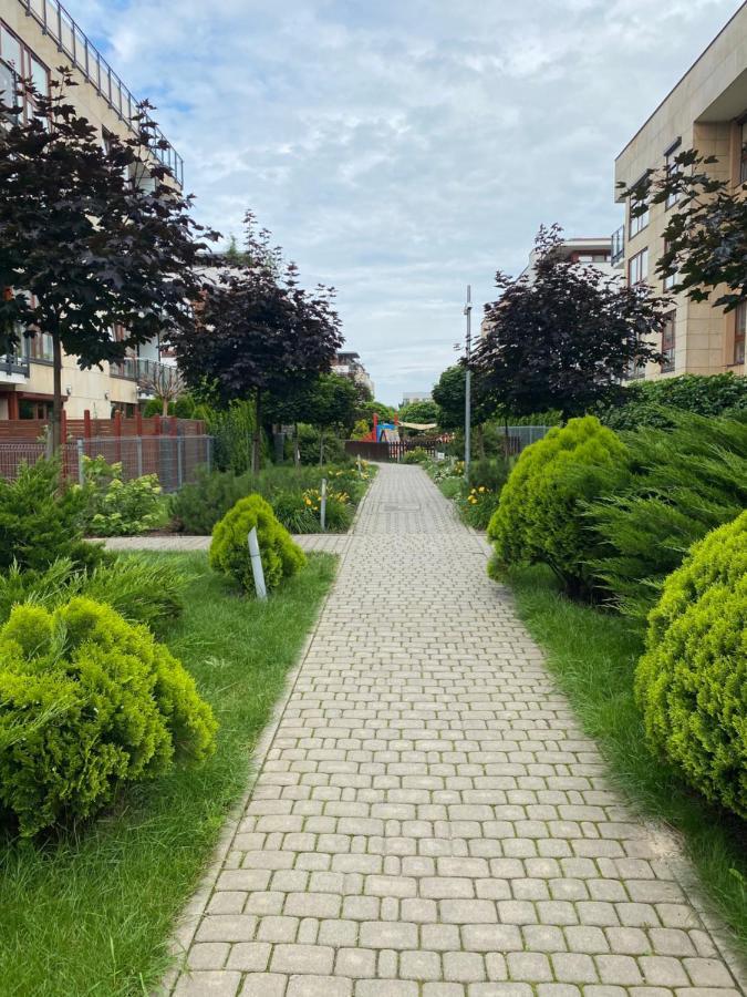 Blekitny Apartament - Wilanow Varşova Dış mekan fotoğraf