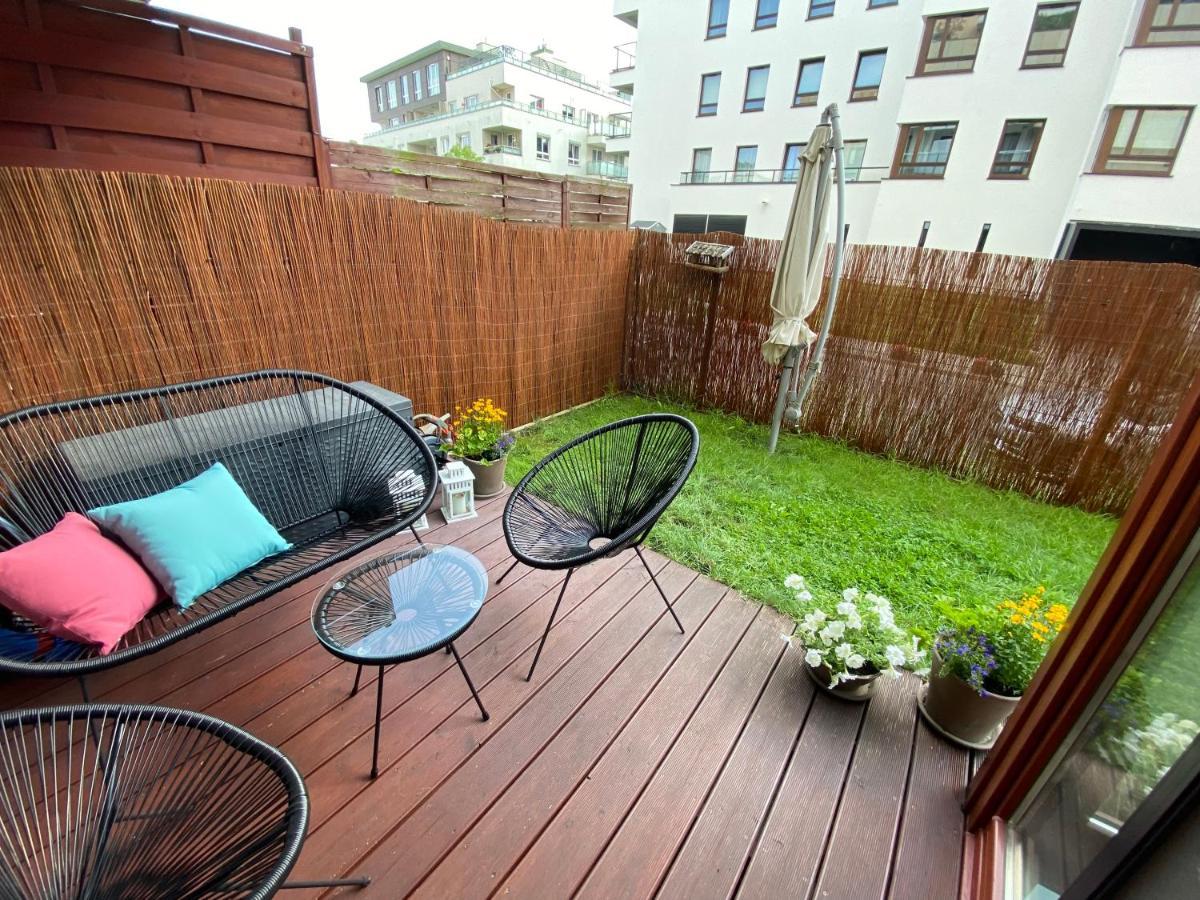 Blekitny Apartament - Wilanow Varşova Dış mekan fotoğraf